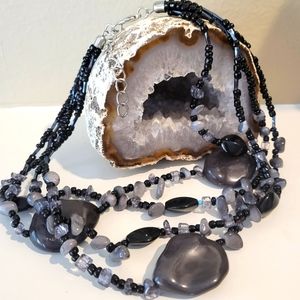 Multi strand necklace